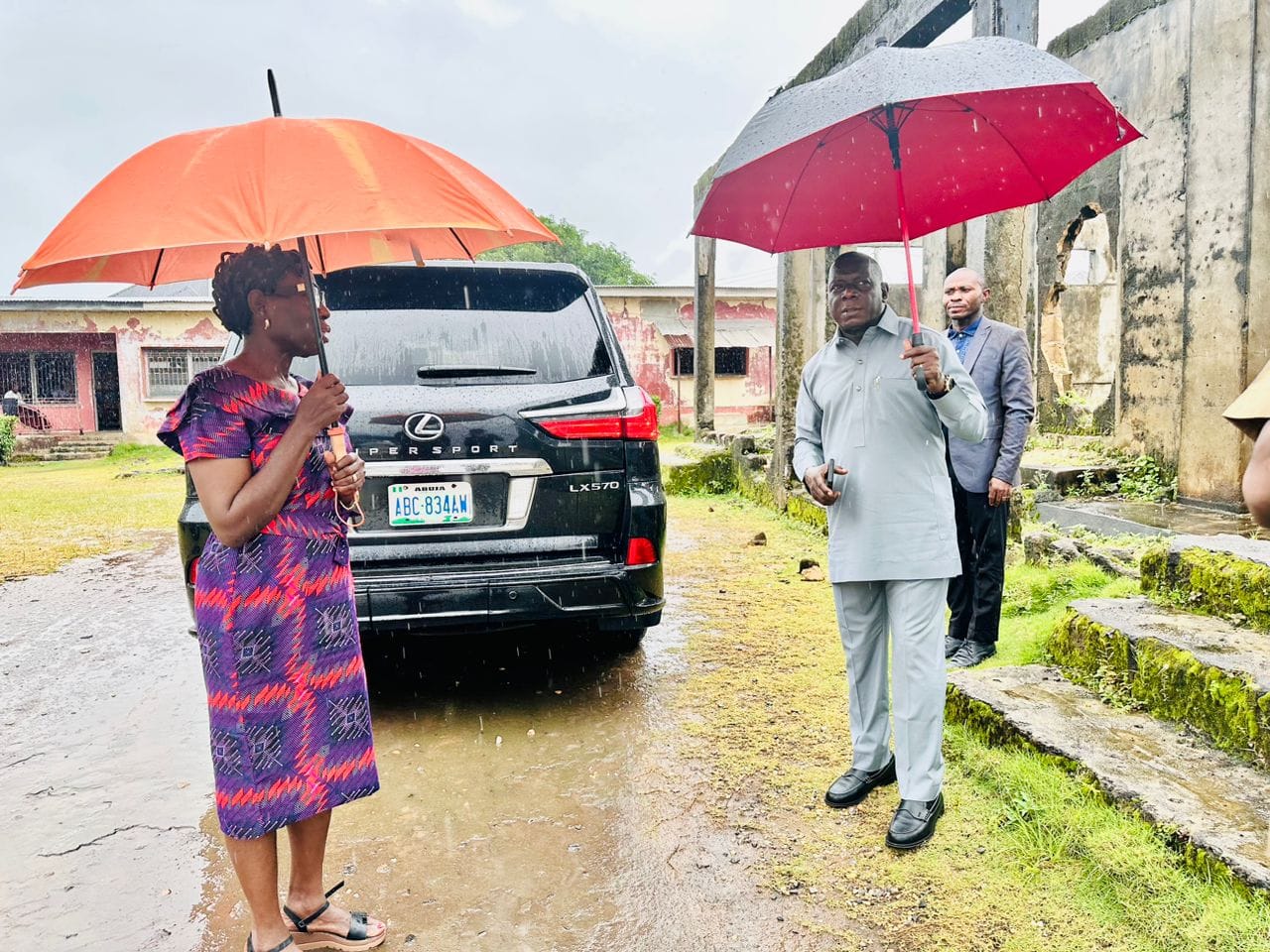 Prof. Odey Conducts School Needs Assessment in Calabar, ...assures Improved Learning Conditions