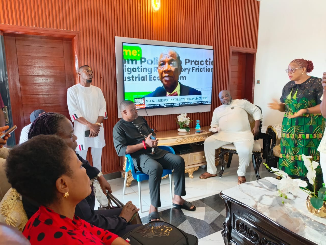 TOURISM CLUSTER PAYS CONDOLENCE VISIT TO FAMILY OF LATE TOURISM BUREAU MD, PRINCE OJOI