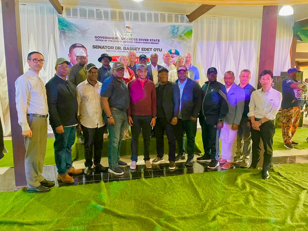 HON. UNDIANDEYE JOINS DEPUTY GOVERNOR, RT. HON. DR. PETER ODEY, AND OTHER GOVERNMENT FUNCTIONARIES TO WELCOME FOREIGN DEFENCE ADVISERS/ATTACHÉS TO OBUDU RANCH RESORT FOR GEOGRAPHICAL AND CULTURAL TOUR