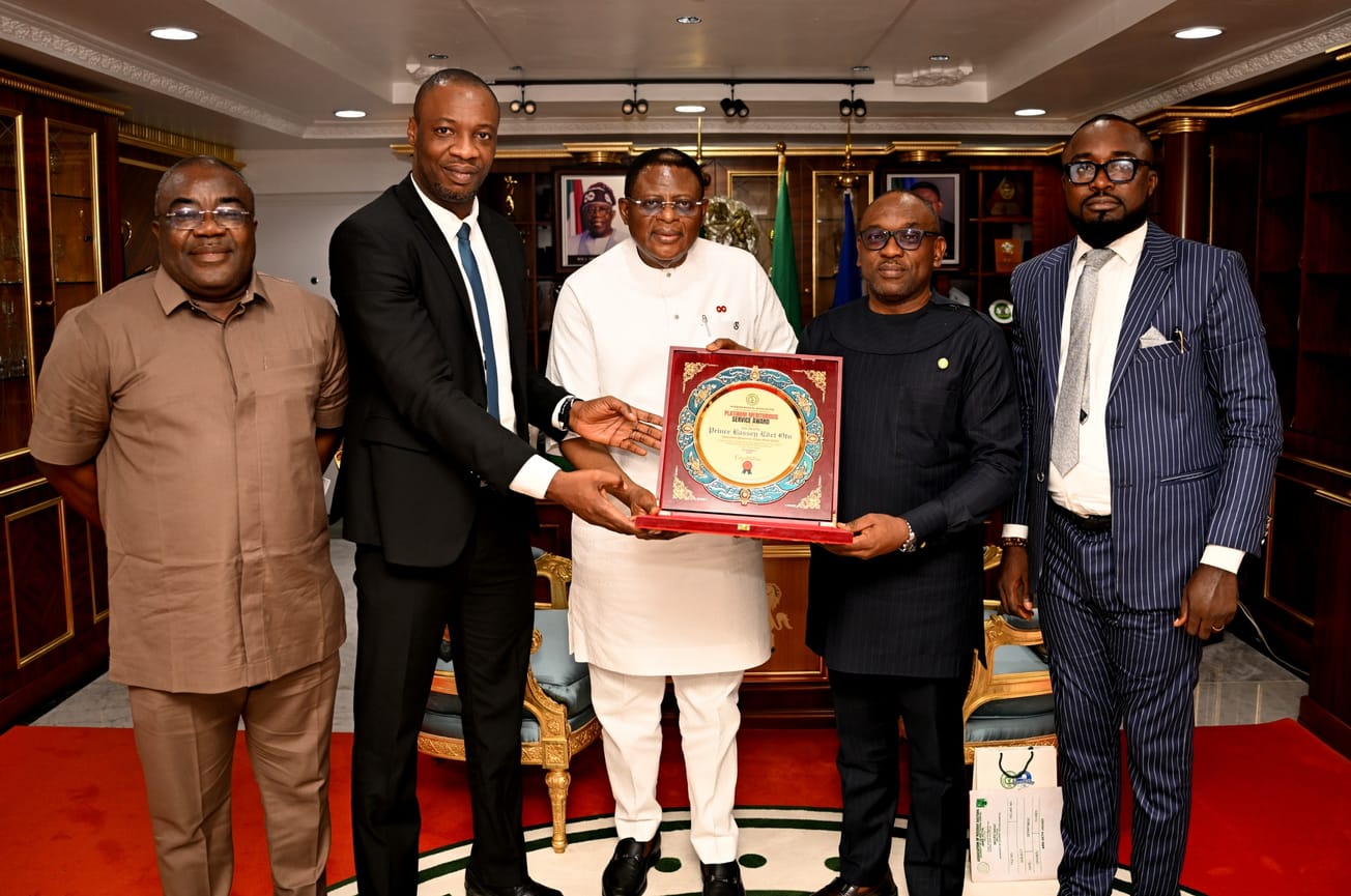 NMA Confers Platinum Award on Otu for Health Sector Reforms